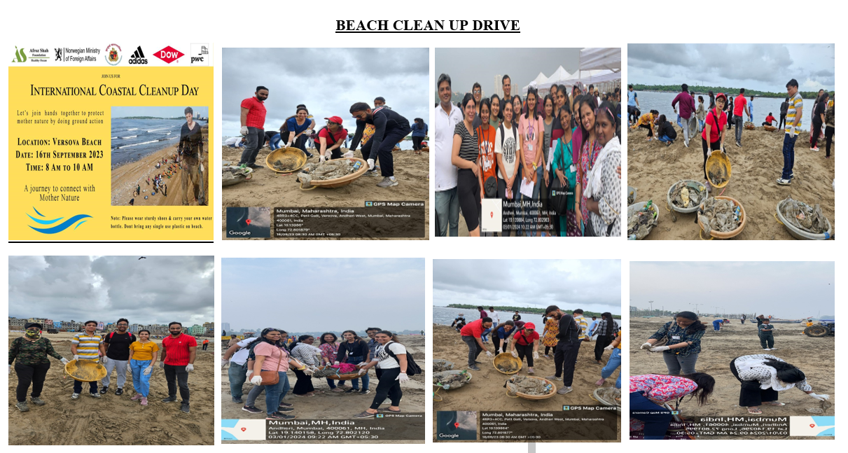 Beach Clean Up Drive
