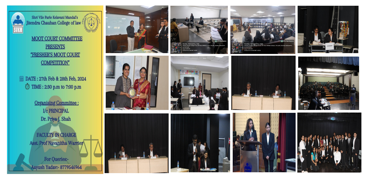 Fresher’s Moot Court Competition
