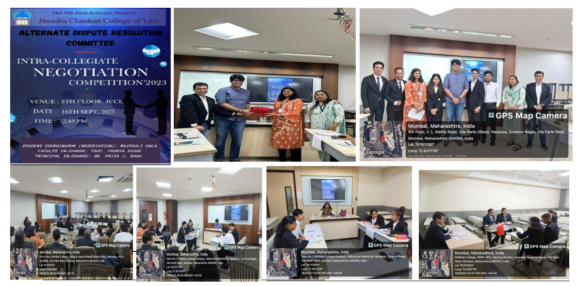Intra- Collegiate Negotiation Competition