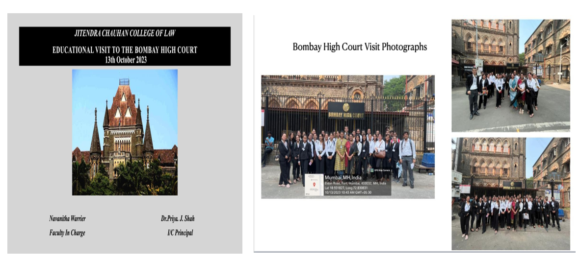 Visit to High Court of Bombay
